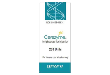 CEREZYME 200 U INFUZYONLUK KONSANTRE COZELTI ICIN TOZ ICEREN 1 FLAKON